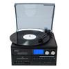 Victor VWRP-4200 Cosmopolitan 8-in-1 Turntable Music Center with 3-Speed Record Player, CD/MP3/Cassette Player, AM/FM Radio, Dual Bluetooth in & Out, USB Playback & Recording view 1
