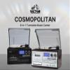 Victor VWRP-4200 Cosmopolitan 8-in-1 Turntable Music Center with 3-Speed Record Player, CD/MP3/Cassette Player, AM/FM Radio, Dual Bluetooth in & Out, USB Playback & Recording view 2