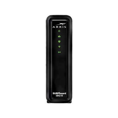 ARRIS Surfboard 16x4 DOCSIS 3.0 Wi-Fi Cable Modem, Model SBG10 (Black)