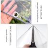 Xrdbfd Waterproof PVC Tarpaulin, Outdoor Transparent Weatherproof Tarpaulin, Protective Tarp for Garden Furniture/Plants/Patio, with Eyelets,clear-2x6m/6.6 * 19.7ft view 4