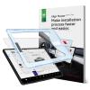 Bioton Nano-Texture Glass Screen Protector designed for Tesla Model 3 (2023-2017) / Tesla Model Y (2024-2020), Center Control Touchscreen, Automatic Alignment, Anti Glare, 9H Hardness view 1