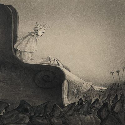 Alfred Kubin : The Last King : 1900 : Archival Quality Art Print