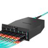 AMPCOM MPO to LC Breakout Cable 50/125m Multimode OM3-300(8 Fiber, MPO to LC, Type B, LSZH/Riser, UPC, Aqua) 10m (32ft) view 4
