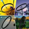 Andoer 72 mm UV + CPL + FLD + ND (ND2 ND4 ND8) Photography Filter Kit Set UV Circular Polarising Filter Fluorescent Grey Filter for Canon Nikon Sony Pentax DSLR Cameras view 4