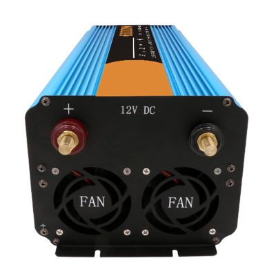 TOOJUN Inverter 12V/24V to 220V 3000W 4500W Converter Pure Power Inverter with LCD Display 2 AC Outlets and USB Port for Truck RV and Emergency,3000W-24V/220V