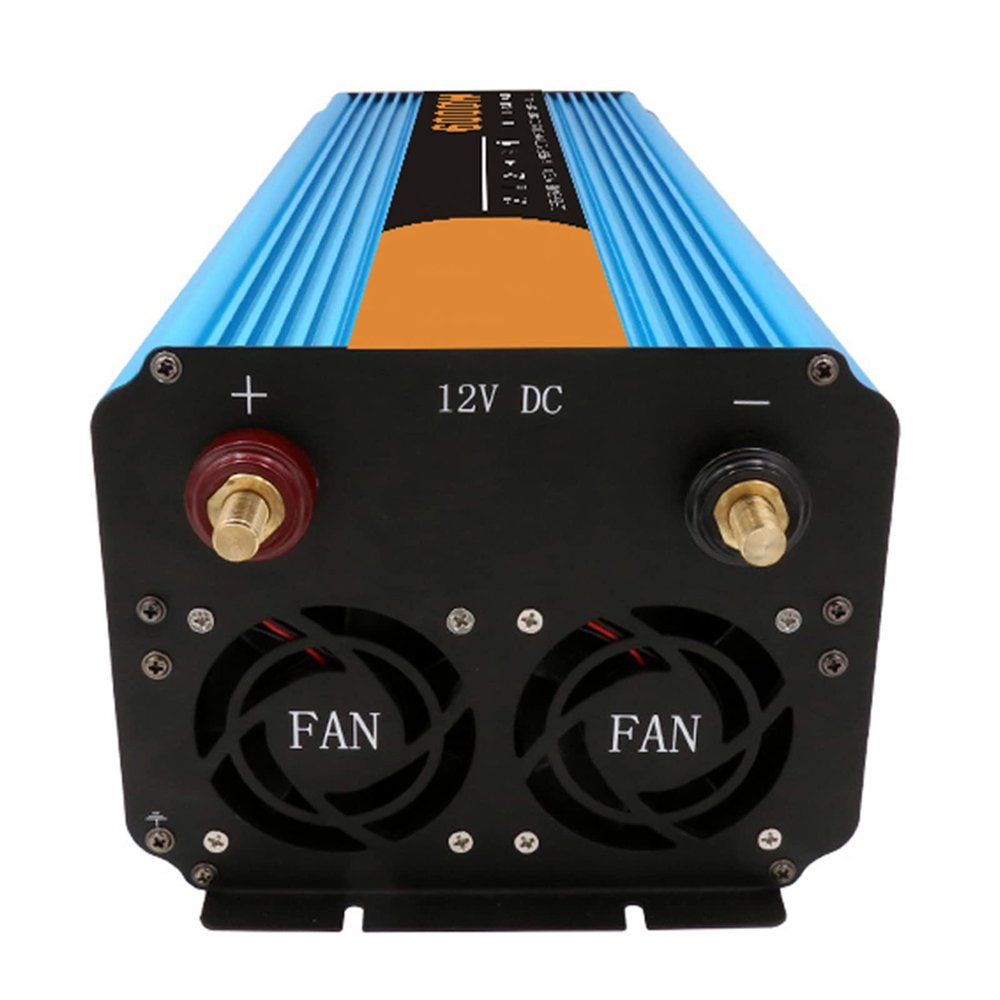 TOOJUN Inverter 12V/24V to 220V 3000W 4500W Converter Pure Power Inverter with LCD Display 2 AC Outlets and USB Port for Truck RV and Emergency,3000W-24V/220V