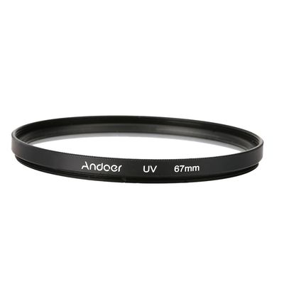 Andoer 67mm UV+CPL+Close-Up+4 +Star 8-Point Filter Circular Filter Kit Circular Polarizer Filter Macro Close-Up Star 8-Point Filter with Bag for Nikon Canon Pentax Sony DSLR Camera