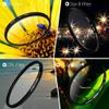 Andoer 67mm UV+CPL+Close-Up+4 +Star 8-Point Filter Circular Filter Kit Circular Polarizer Filter Macro Close-Up Star 8-Point Filter with Bag for Nikon Canon Pentax Sony DSLR Camera view 4