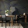Abstract Black and Gold Agate Marble Stone Pattern Wall Mural. Removable Peel and Stick Wallpaper. #6454 (9ft Tall X 16ft Wide) view 1