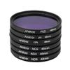 Andoer Andoer 49mm UV+CPL+FLD+ND(ND2 ND4 ND8) Photography Filter Kit Set Ultraviolet Circular-Polarizing Fluorescent Neutral Density Filter for Nikon Canon Sony Pentax DSLRs view 1