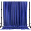 10ft x10ft Royal Blue Seamless Durable Backdrop for Party, Wedding, Baby Shower, Birthday, Graduation, Exhibition Decoration Photography Bridal Shower Drape Photo Booth Home Curtain view 1
