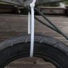 Cable ties 14 inch white zip ties for outdoor use 100 pcs strong long nylon ties clear Large industrial plastic tie wraps view 4