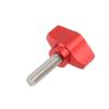 FEICHAO 3pcs CNC Thumbscrew T-Handle M5*18.5 Quick Release Screw Compatible with Sports Camera Accessories (32mm,Red) view 3