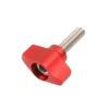 FEICHAO 3pcs CNC Thumbscrew T-Handle M5*18.5 Quick Release Screw Compatible with Sports Camera Accessories (32mm,Red) view 4