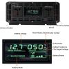 UIBAO Power Inverter Pure Sine Wave 10000w DC 24V/48V to AC 220V Car Transformer Converter with LCD Display and AC Outlets for RV Camping Outdoor,10000W-24V view 3