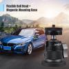 Andoer Mini Dual Use Ball Head Ballhead Adapter 1/4 Inch Screw & Cold Shoe Connection 360 Rotatable Aluminum Alloy with Large Magnetic Base 350g Load Capacity Replacement for Sports Camera Digital view 2
