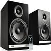 Audioengine HD6 Premium Powered Bookshelf Speakers | 150W Audiophile-Grade Bluetooth 5.0 Speakers with aptX HD | 24-Bit DAC | Real Wood Veneer view 2
