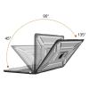 MOSISO Compatible with MacBook Air 13 inch Case 2025 2024 2023 2022 M4 A3240 M3 A3113 M2 A2681, Heavy Duty Hard Shell Cover with TPU Bumper&Keyboard Cover for MacBook Air 13.6 inch Case, Black view 4