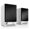 Audioengine A2 HD White Powered Bluetooth Speakers and S8 White Subwoofer Bundle view 2