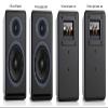 Audioengine P4 Black Passive Bookshelf Speakers and S8 White Subwoofer view 4