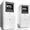 Audioengine P4 White Passive Bookshelf Speakers and S8 White Subwoofer view 4
