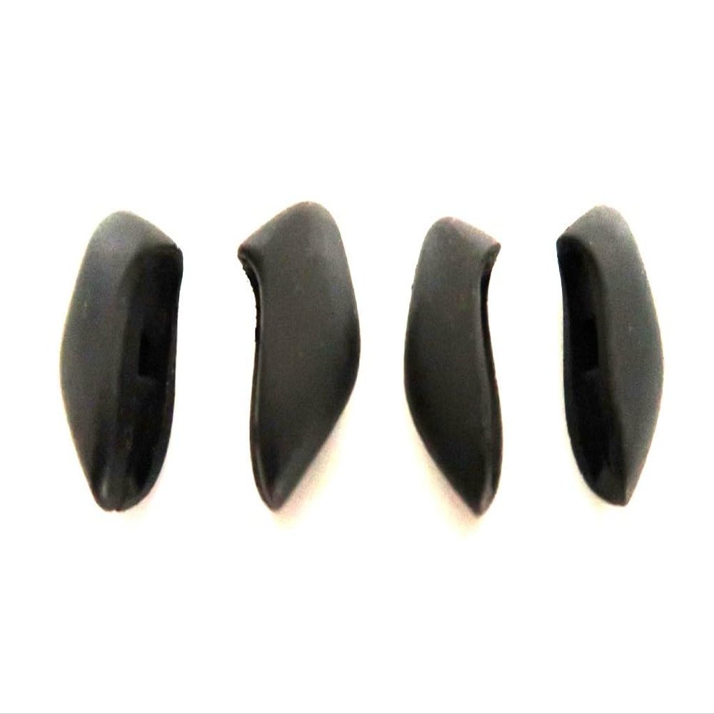 GALAXYLENSE Replacement Comparable Nose Pad Kits Ear Sock Parts For Oakley Flak 2.0 Or Flak 2.0 XL Sunglasses Multiple Selection (Black Nose Pad)