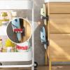 CTVR Bathroom Slippers Rack, Wall Mounted Shoe Organizer Stand, Slippers Holder Shoes Hanger, Wall Mounted Towel Racks, Used in Kitchen and Living Room (Size : 78 * 6 * 5cm) view 3