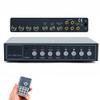 4 Channels Video Quad Video Image Multiplexer Processor for CCTV Surveillance Cameras, with Functions of Digital Zoom, Video Freezing, Video Loss Alarm, Motion Detection, Support Audio in/Out view 1