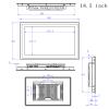 18.5 Inch Industrial Tablet PC Capacitive Touch IP65 Panel 4GB RAM Win10(4GB RAM 256GB SSD, core i7-3537U) view 2