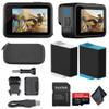 GoPro Hero 11 (HERO11) Black - Waterproof Action Camera with 5.3K Ultra HD Video, 27MP Photos, 1/1.9" Image Sensor, Live Streaming, Webcam, Stabilization + 128GB Extreme Pro Card and Extra Battery view 1