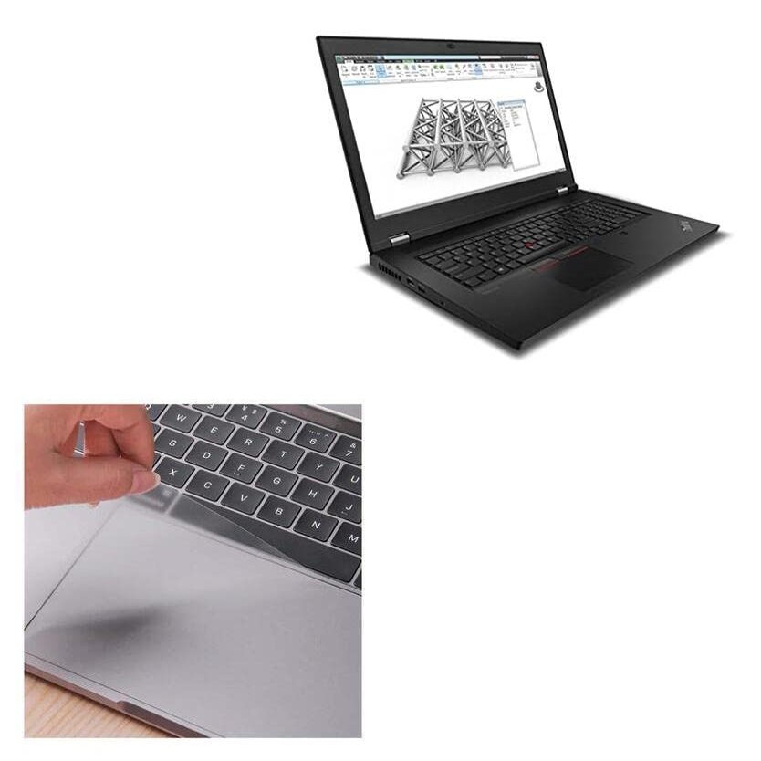 BoxWave Touchpad Protector Compatible with Lenovo ThinkPad P17 (20SN) - ClearTouch for Touchpad (2-Pack), Pad Protector Shield Cover Film Skin