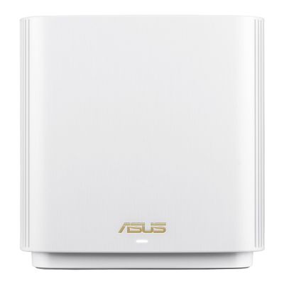 ASUS ZenWiFi XT9 AX7800 Tri-Band WiFi6 Mesh WiFiSystem (1Pack), 802.11ax, up to 2850 sq ft & 4+ Rooms, AiMesh, Lifetime Free Internet Security, Parental Controls, 2.5G WAN Port, UNII 4, White