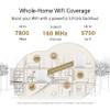 ASUS ZenWiFi XT9 AX7800 Tri-Band WiFi6 Mesh WiFiSystem (1Pack), 802.11ax, up to 2850 sq ft & 4+ Rooms, AiMesh, Lifetime Free Internet Security, Parental Controls, 2.5G WAN Port, UNII 4, White view 2