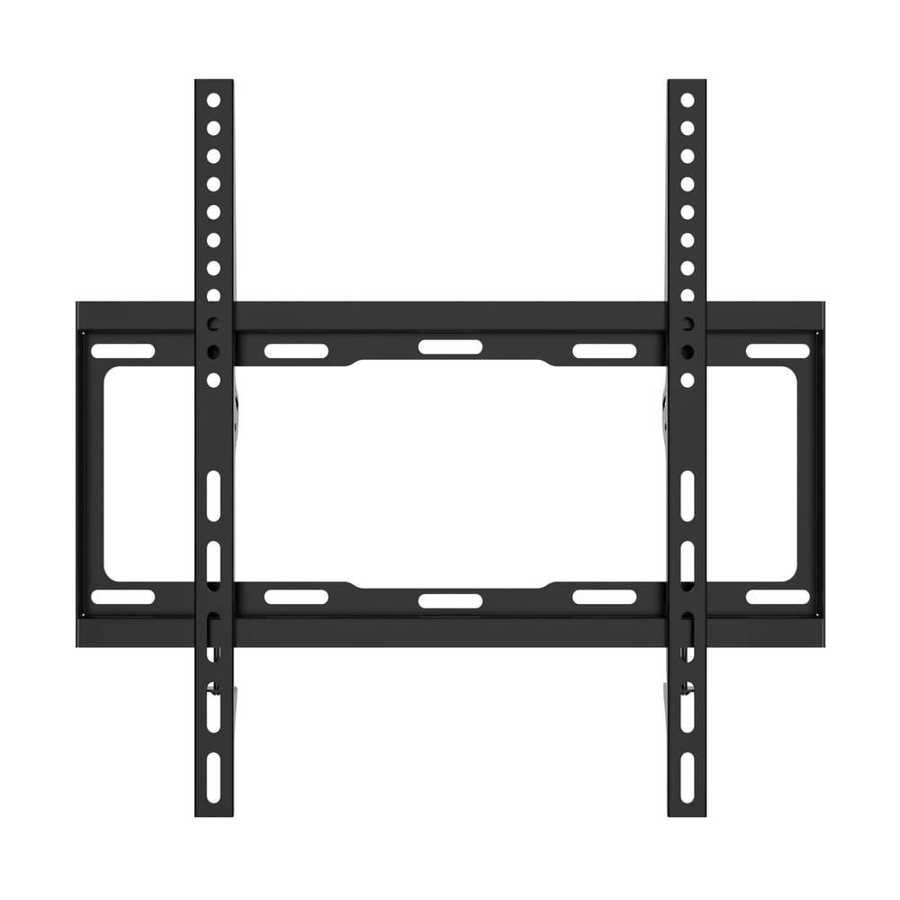 ProMounts Fixed TV Wall Mount, Low Profile Mount for Most 32" to 65" Screens, Wall Mount Bracket Max VESA 400X400mm Up to 100lbs, Fits 16"-18"-24" Studs, Low Profile TV Mount Sits 1.1" from The Wall