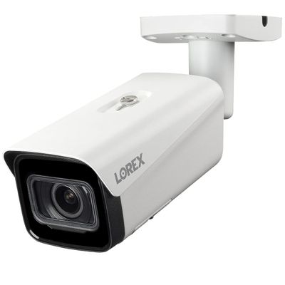 Lorex LNB9393 4K Nocturnal 4 Series IP Wired Bullet Camera with Motorized Varifocal Lens (White)