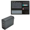BoxWave Charger Compatible with Polyend Tracker - PD GaNCharge Wall Charger (100W), 100W Tiny PD GAN Type-C and Type-A Wall Charger - Jet Black view 1