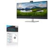 BoxWave Screen Protector Compatible with Dell 34 Curved Video Conferencing Monitor (C3422WE) - ClearTouch Crystal (2-Pack), HD Film Skin - Shields from Scratches view 1