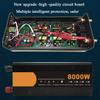 Power Inverter DC 12V/24V to AC 220V Converter Home Pure Sine Wave Inverter with Double Heat Sink Fan and Voltage LCD Display for Car, Truck, Van, Lorry, Camper,3000W-24V/220V view 3