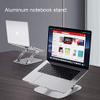 BoxWave Stand and Mount Compatible with Samsung Galaxy Book2 360 (13.3 in) - Executive VersaView Laptop Stand, Ergonomic Adjustable Viewing Angle Metallic Riser - Metallic Silver view 4