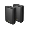 ASUS ZenWiFi XT9 AX7800 Tri-Band WiFi6 Mesh WiFiSystem (2Pack), 802.11ax, up to 5700 sq ft & 6+ Rooms, AiMesh, Lifetime Free Internet Security, Parental Controls, 2.5G WAN Port, UNII 4, Charcoal view 1