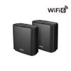 ASUS ZenWiFi XT9 AX7800 Tri-Band WiFi6 Mesh WiFiSystem (2Pack), 802.11ax, up to 5700 sq ft & 6+ Rooms, AiMesh, Lifetime Free Internet Security, Parental Controls, 2.5G WAN Port, UNII 4, Charcoal view 3