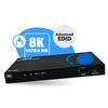 OREI 8K HDMI Splitter 1 X 2, Duplicate with Audio Extractor UltraHD Supports Upto 4K @ 120Hz IR EDID HDCP 2.3 - (BK-102A) (1x2 - Audio Out) view 4