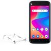 BoxWave Stand and Mount Compatible with BLU C5L (2020) - Pocket Aluminum Stand 3-in-1, Portable Multi Angle Viewing Riser - Metallic Silver view 1
