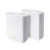 ASUS ZenWiFi XT9 AX7800 Tri-Band WiFi6 Mesh WiFiSystem (2Pack), 802.11ax, up to 5700 sq ft & 6+ Rooms, AiMesh, Lifetime Free Internet Security, Parental Controls, 2.5G WAN Port, UNII 4, White view 1