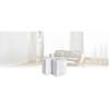 ASUS ZenWiFi XT9 AX7800 Tri-Band WiFi6 Mesh WiFiSystem (2Pack), 802.11ax, up to 5700 sq ft & 6+ Rooms, AiMesh, Lifetime Free Internet Security, Parental Controls, 2.5G WAN Port, UNII 4, White view 2