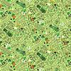 Timeless Treasures Novelties CD1877 Green Good Luck Quotes view 1