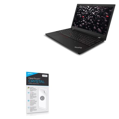 BoxWave Screen Protector Compatible with Lenovo ThinkPad P15v (20TQ) - ClearTouch Crystal (2-Pack), HD Film Skin - Shields from Scratches