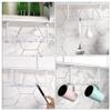 Zerodeko 1set under Desk Cable Organizer Rack Non-punching Wire Storage Basket Compact Design for Kitchen view 4