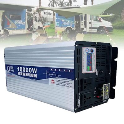 ELBLUS 6000W 8000W 10000W 12000W Pure Sine Wave Inverter Charger,12V/24V/48V/60V/72V DC to AC 120V 240V Power Inverter,for Home RV Trucks Car Emergency,10000W-24Vto220V