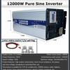 ELBLUS 6000W 8000W 10000W 12000W Pure Sine Wave Inverter 12V/24V/48V/60V/72V DC to 110V/120V AC Power Converter with LCD Display 2 AC Outlets Car Power,12000W-24Vto110V view 4